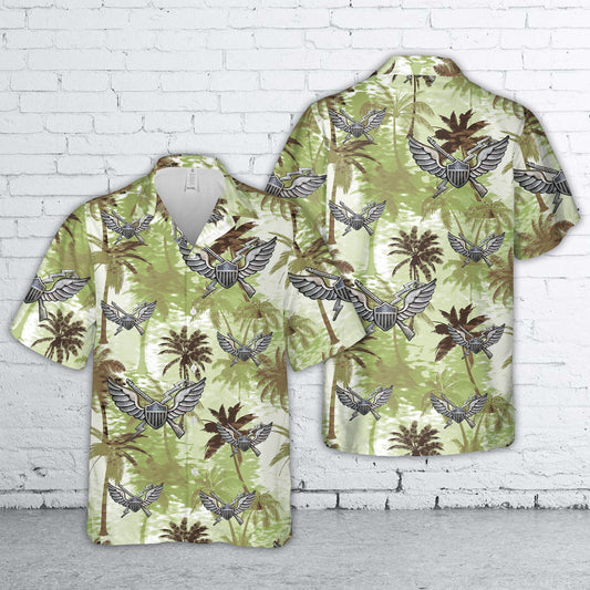 US Army Original Air Assault Badge Hawaiian Shirt