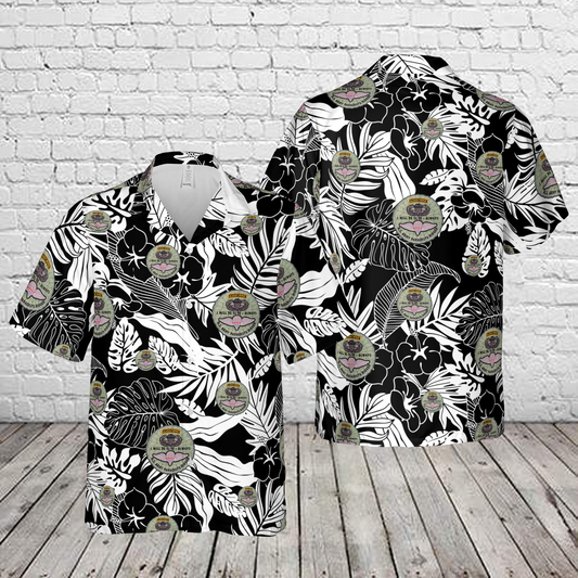 US Army Parachute Rigger Patch Hawaiian Shirt