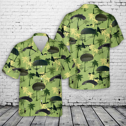 US Army Paratroopers Hawaiian Shirt