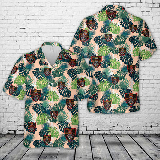 US Army Ranger - 1st Battalion, 75th Infantry Regiment - 50 Year Anniversary Patch (1974-2024) Hawaiian Shirt