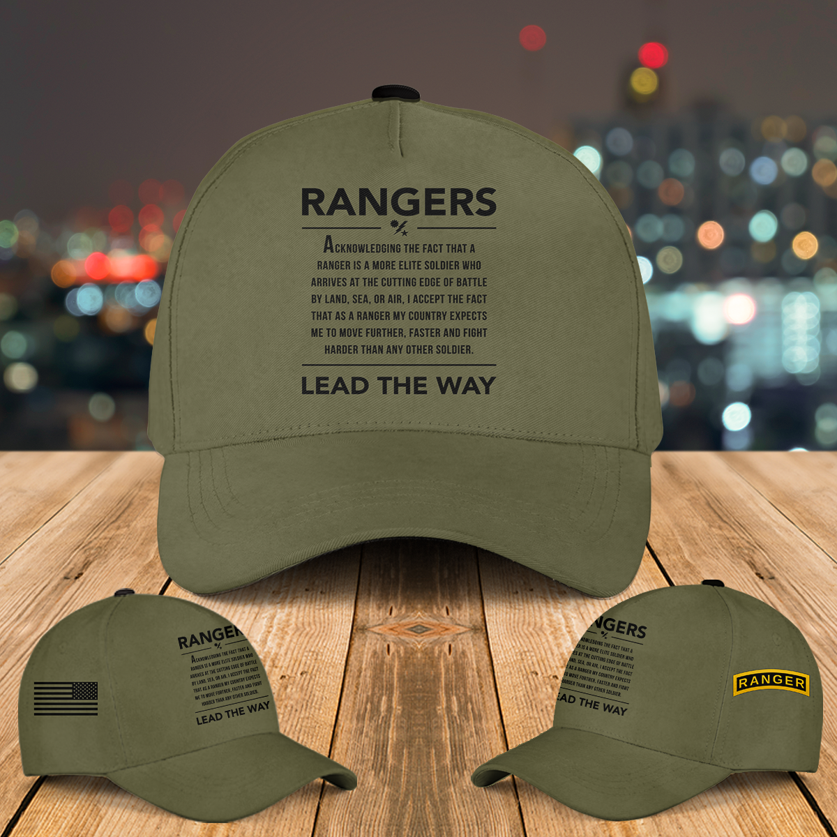 US Army Rangers Baseball Cap