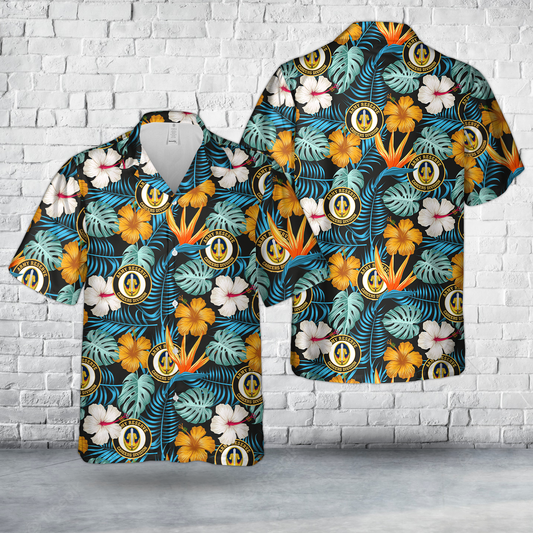 US Army Reserve Careers Division 2ND Battalion Area 5 Hawaiian Shirt