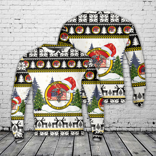 US Army Scalpel Troop, RSS, 3CR Christmas AOP Sweater