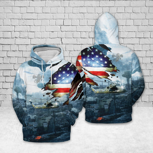 US Army Sikorsky CH-37 Mojave Hoodie 3D