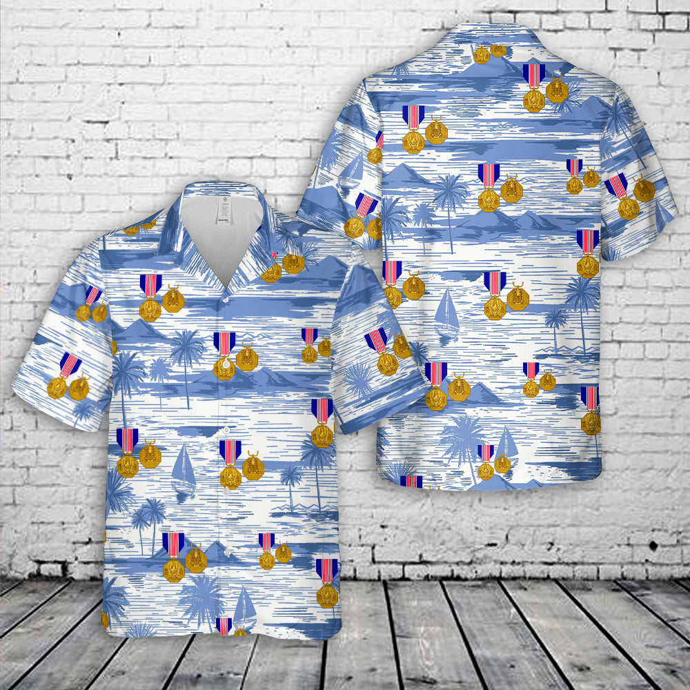 US Army Soldier's Medal Hawaiian Shirt