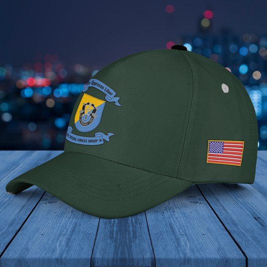 US Army Special 8th Special Forces Group (8th SFG)(A) Baseball Cap