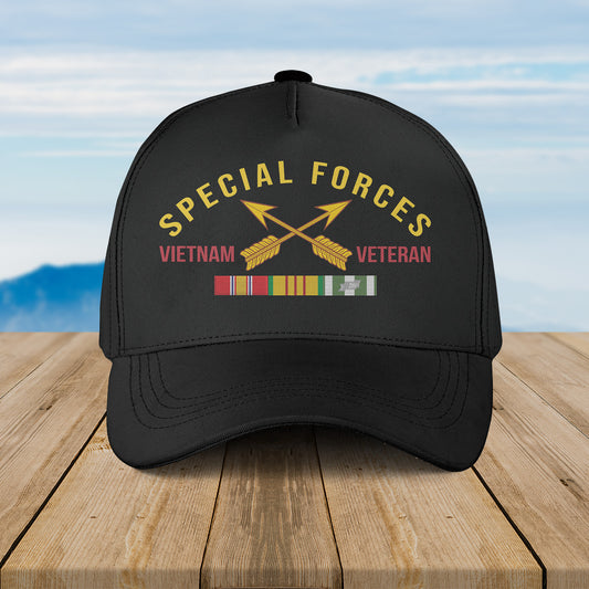 US Army Special Forces Vietnam Veteran Baseball Cap