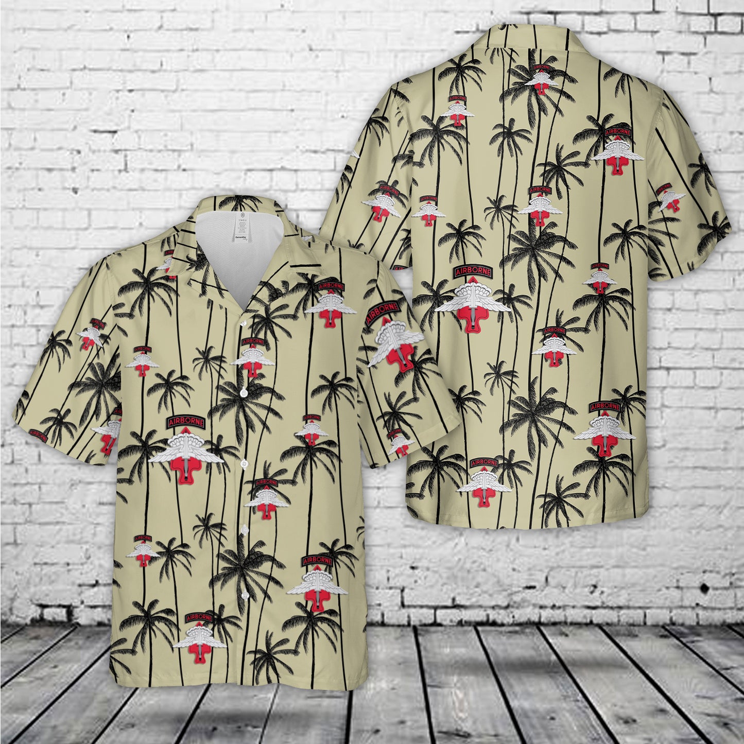 US Army Special Opertions HALO Hawaiian Shirt