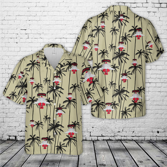 US Army Special Opertions HALO Hawaiian Shirt