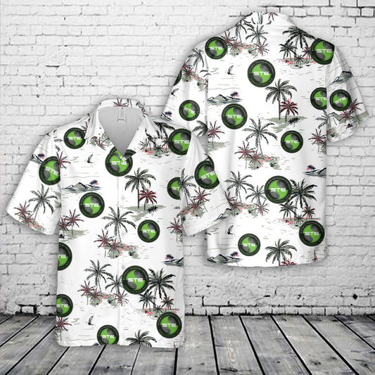 US Army Synthetic Training Environment Hawaiian Shirt