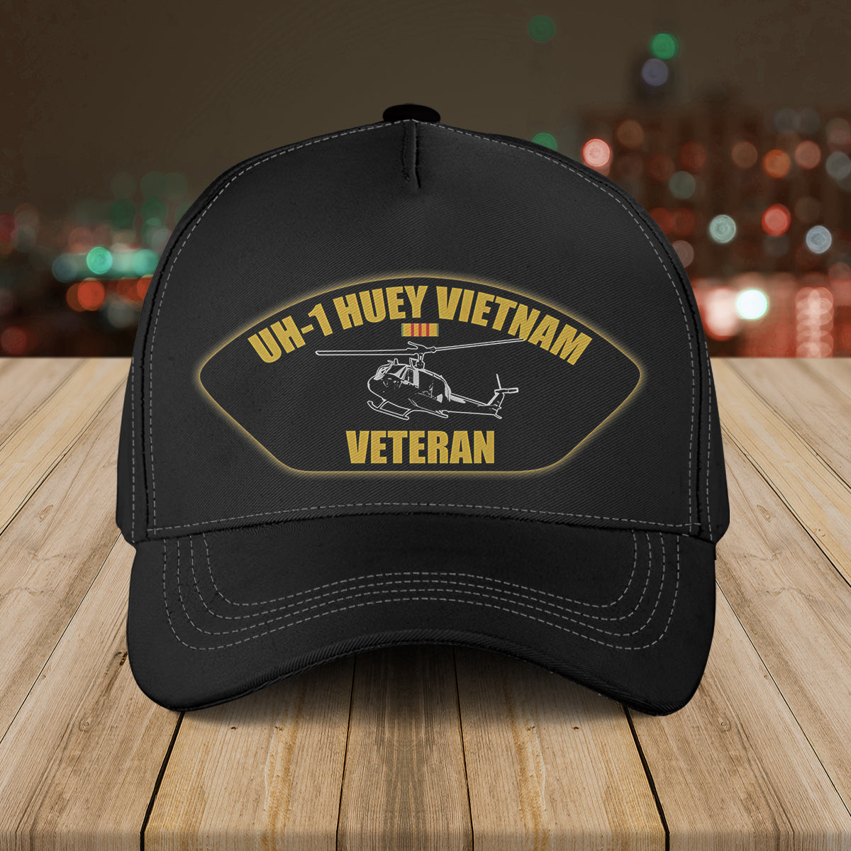 US Army UH-1 Huey Vietnam Veteran Baseball Cap