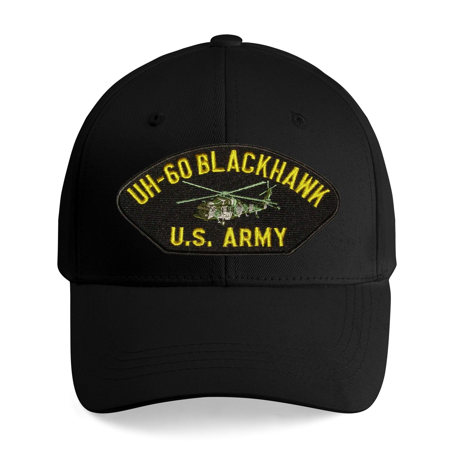 US Army UH-60 Black Hawk Helicopter Embroidered Cap