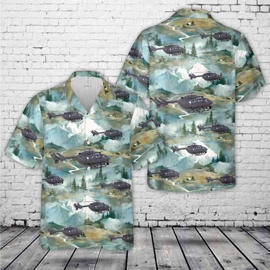 US Army UH-72A 13-72293 1-376th AVN Iowa Army National Guard Hawaiian Shirt