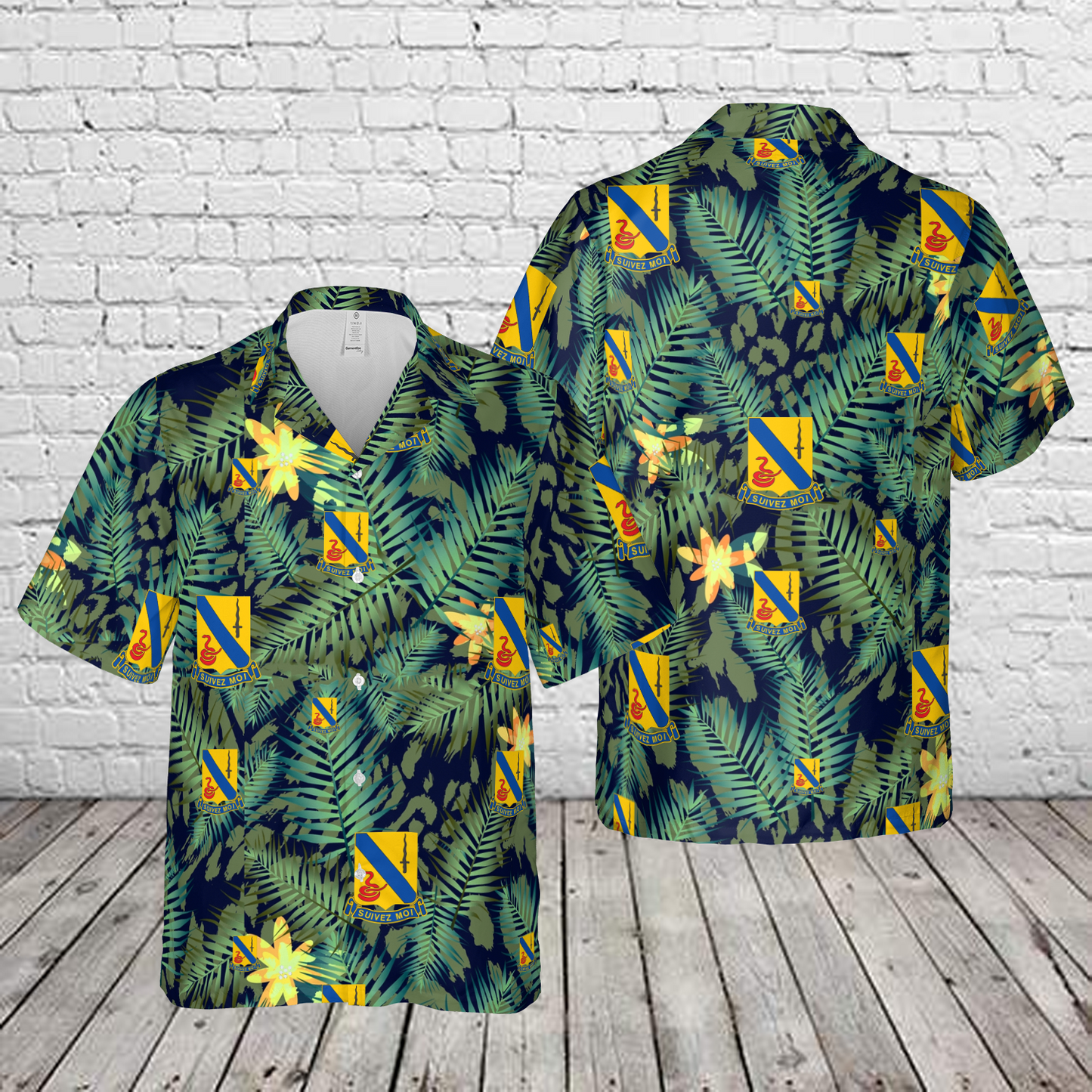 US Army 14th Cavalry Regiment Hawaiian Shirt