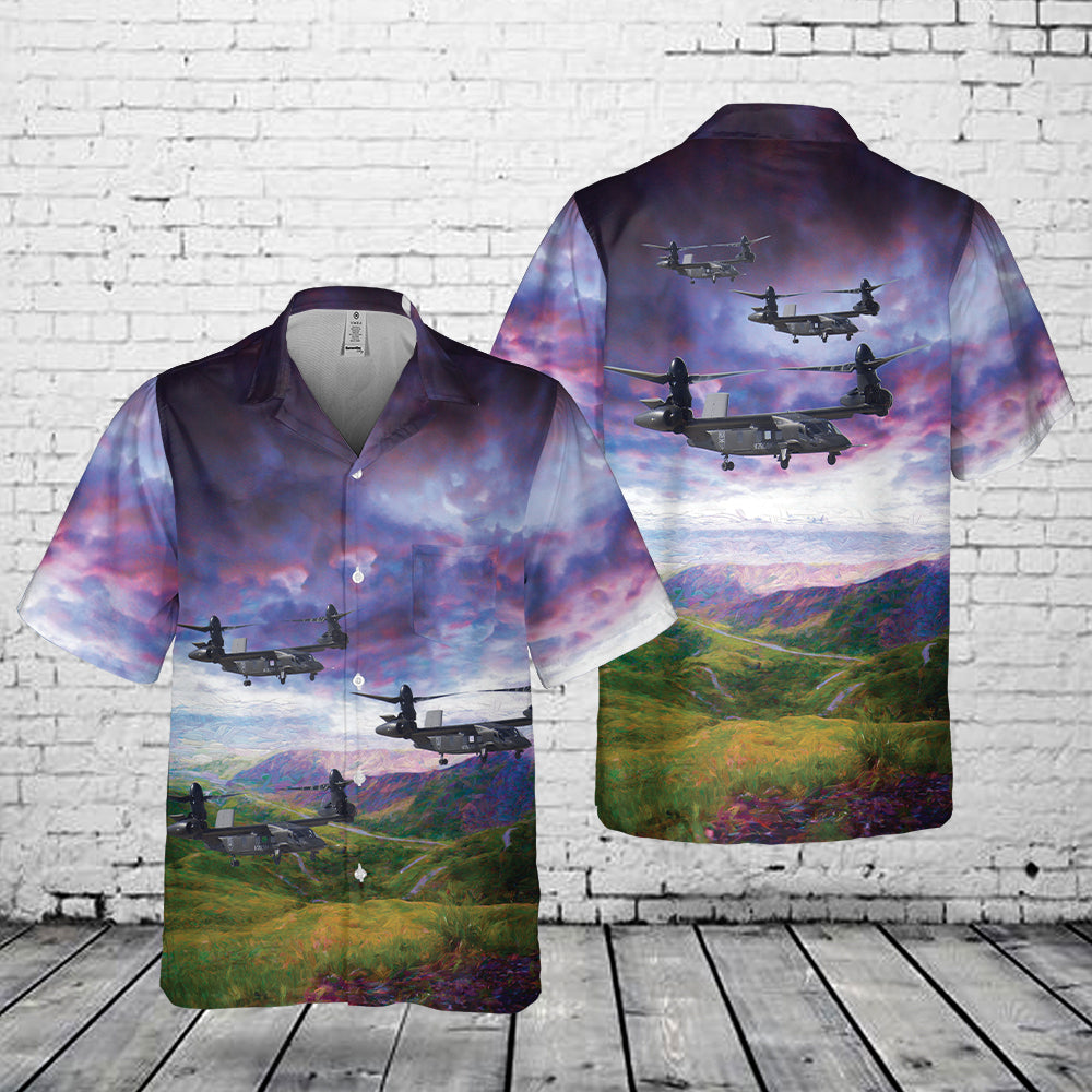 US Army V-280 Valor prototype Pocket Hawaiian Shirt