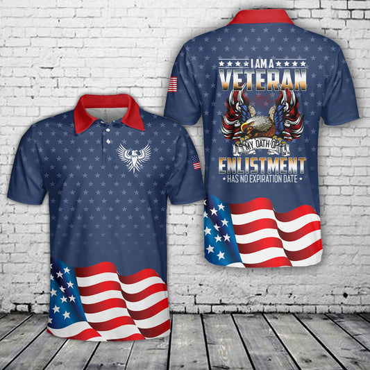 US Army Veteran Polo Shirt