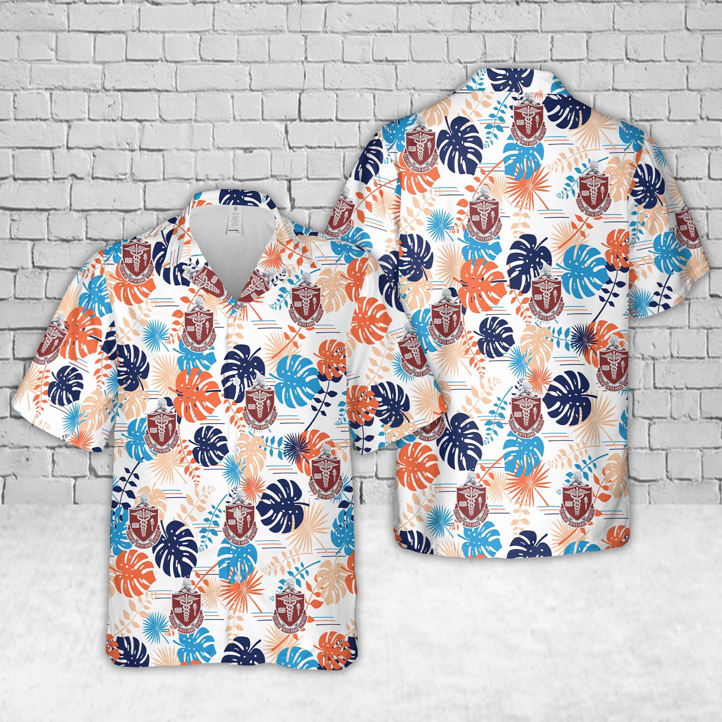 US Army Walter Reed Army Medical Center (WRAMC) Hawaiian Shirt