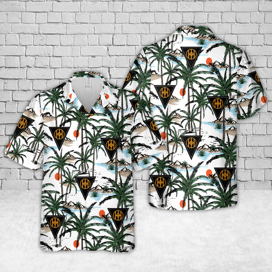 US Army 83rd Infantry Division "Thunderbolt" Hawaiian Shirt