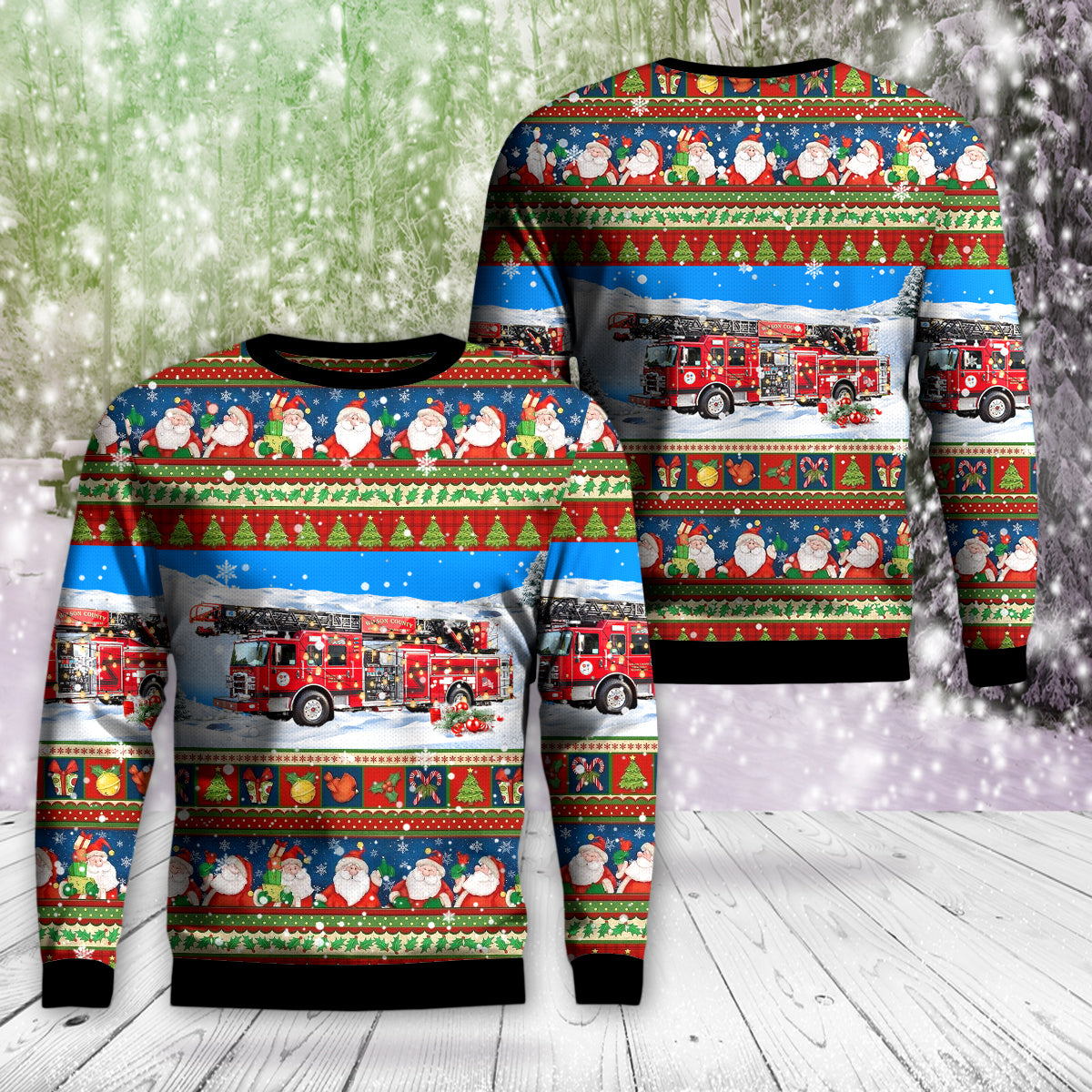 Lebanon, Tennessee, Wilson County Emergency Management Christmas Sweater
