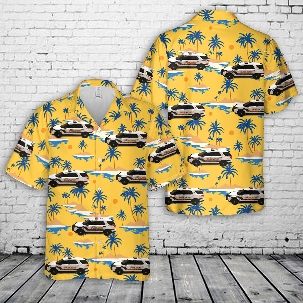 US Capitol Police Ford Explorer Hawaiian Shirt