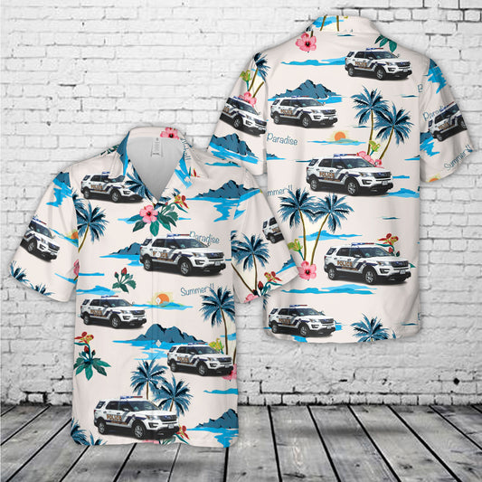US Capitol Police (K9) Ford Interceptor Hawaiian Shirt