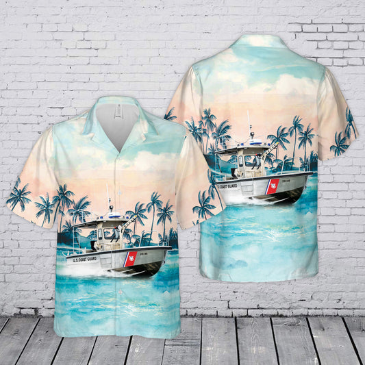 US Coast Guard 27-foot Utility Boat Hawaiian Shirt