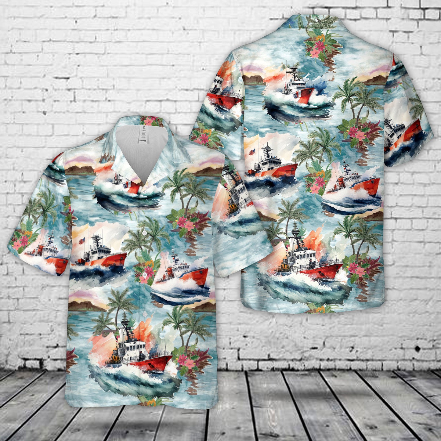 US Coast Guard Hawaiian Shirt