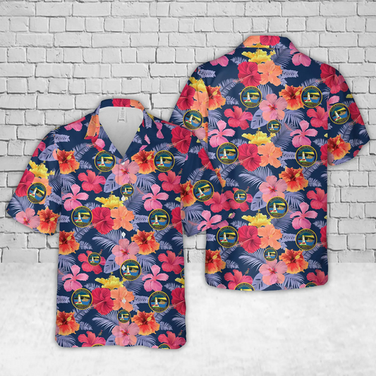 US Coast Guard Sector Boston Hawaiian Shirt