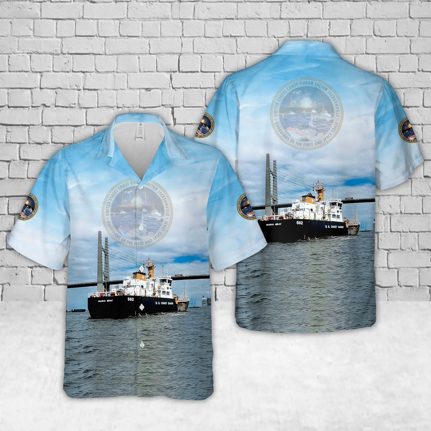 US Coast Guard Sector Jacksonville Hawaiian Shirt