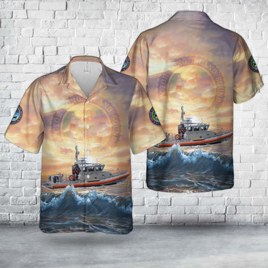 US Coast Guard Sector Long Island Sound Hawaiian Shirt