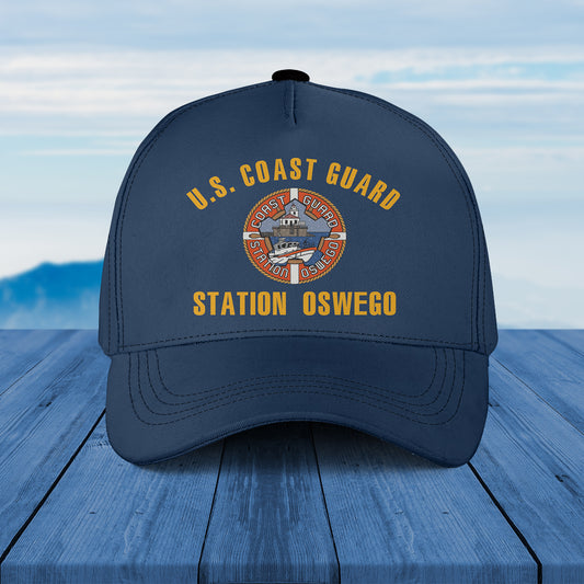 US Coast Guard Station Oswego Baseball Cap