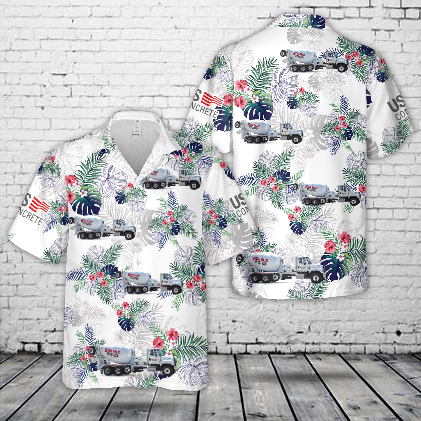 US Concrete Hawaiian Shirt