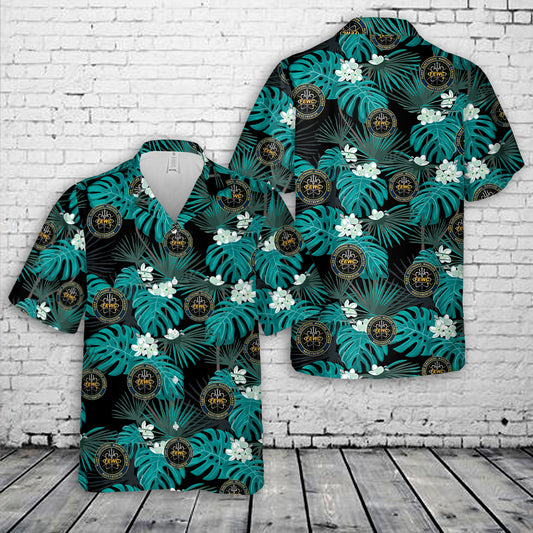 US Fleet Electronic Warfare Center (FEWC) Hawaiian Shirt