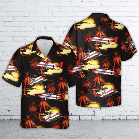 US Forest Service Short C-23B+ Sherpa (360) Hawaiian Shirt