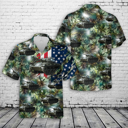 US M24 "Chaffee" light tank Hawaiian Shirt