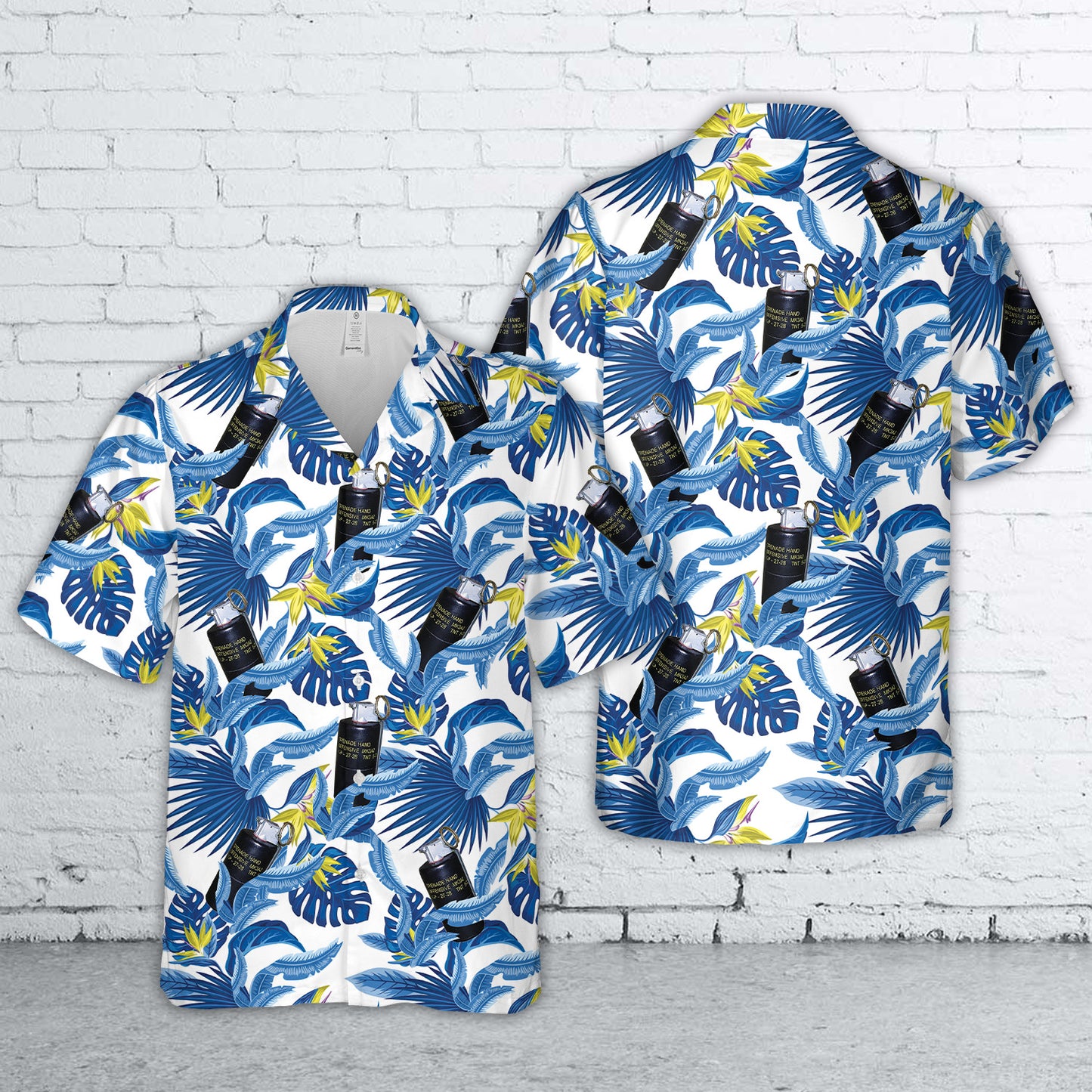 US MK3A2 grenade Hawaiian Shirt