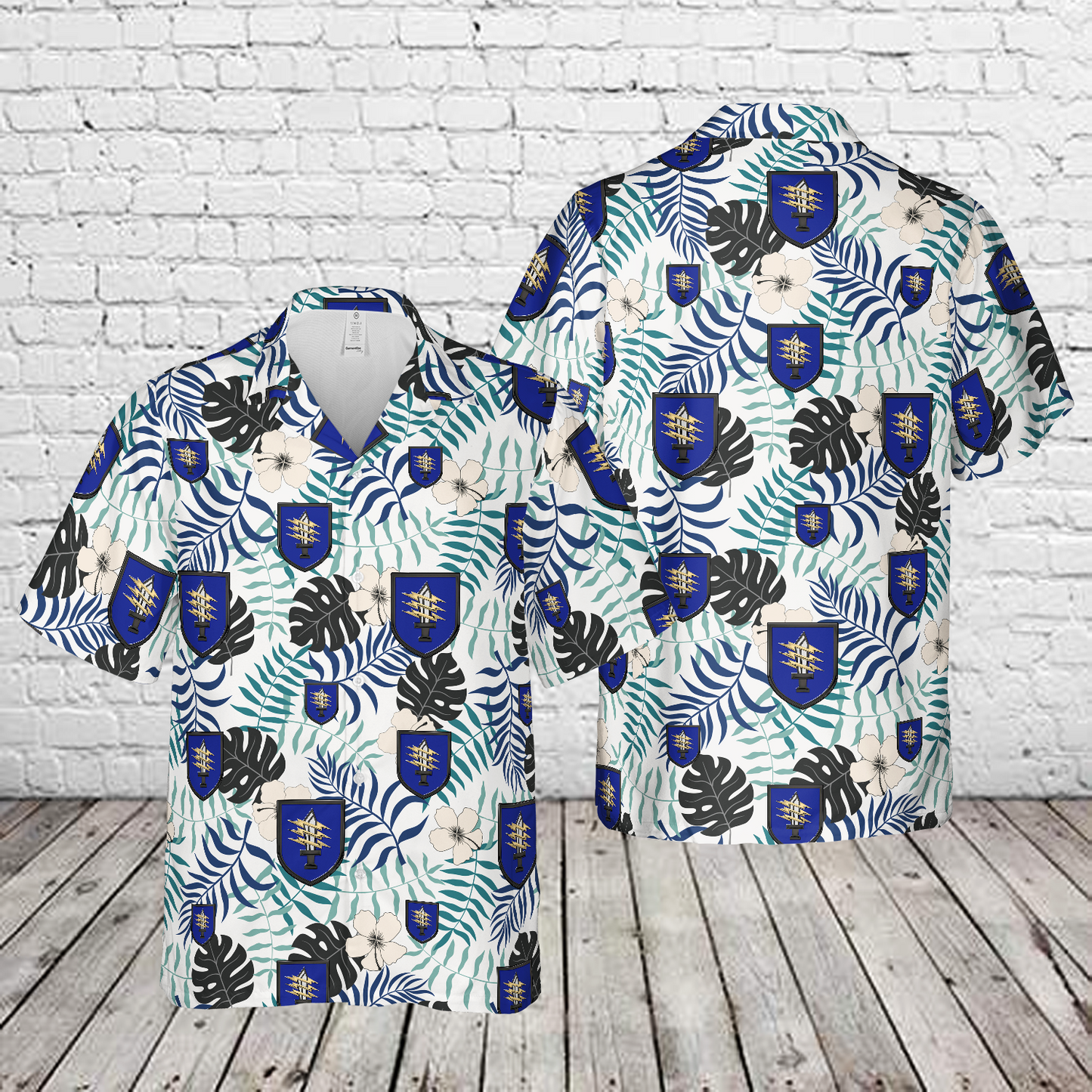 US Mobile Strike Force Command Mike Force IV CORPS Hawaiian Shirt