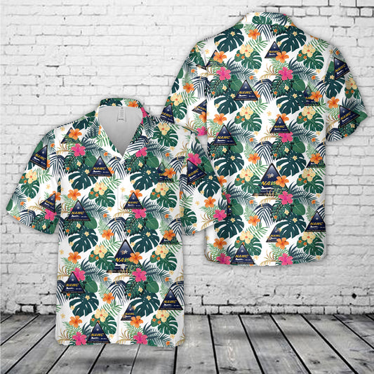 US Naval Air Wafare Center Aircraft Division Hawaiian Shirt