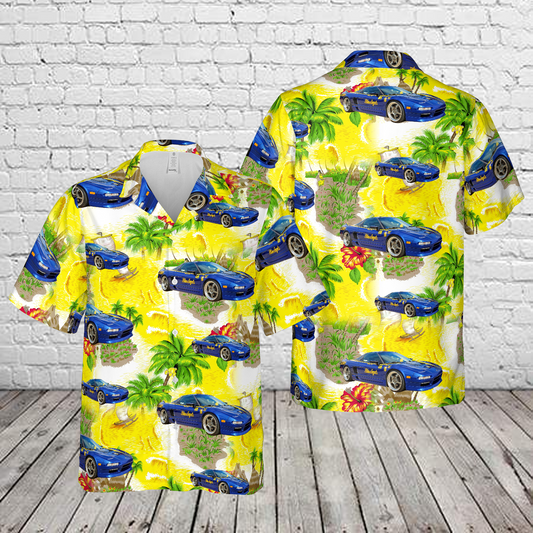 US Navy Blue Angels NSX Hawaiian Shirt