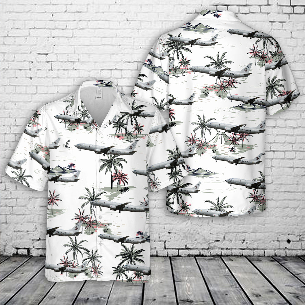 US Navy Boeing P-8 Poseidon (B737-800) LA-436 Hawaiian Shirt