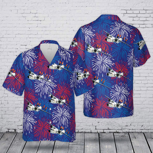 US Navy C-2 Greyhound 4th July 250th Anniversary 1776-2026 Hawaiian Shirt