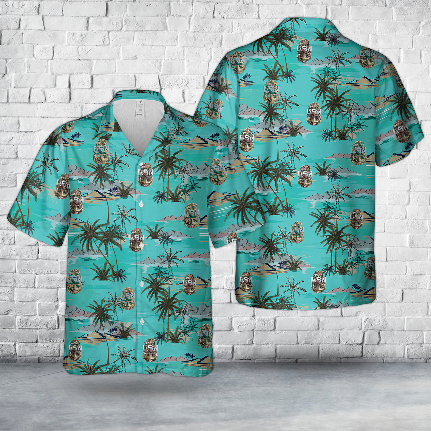 US Navy Chief Anchor “Year Of the Dragon” Hawaiian Shirt