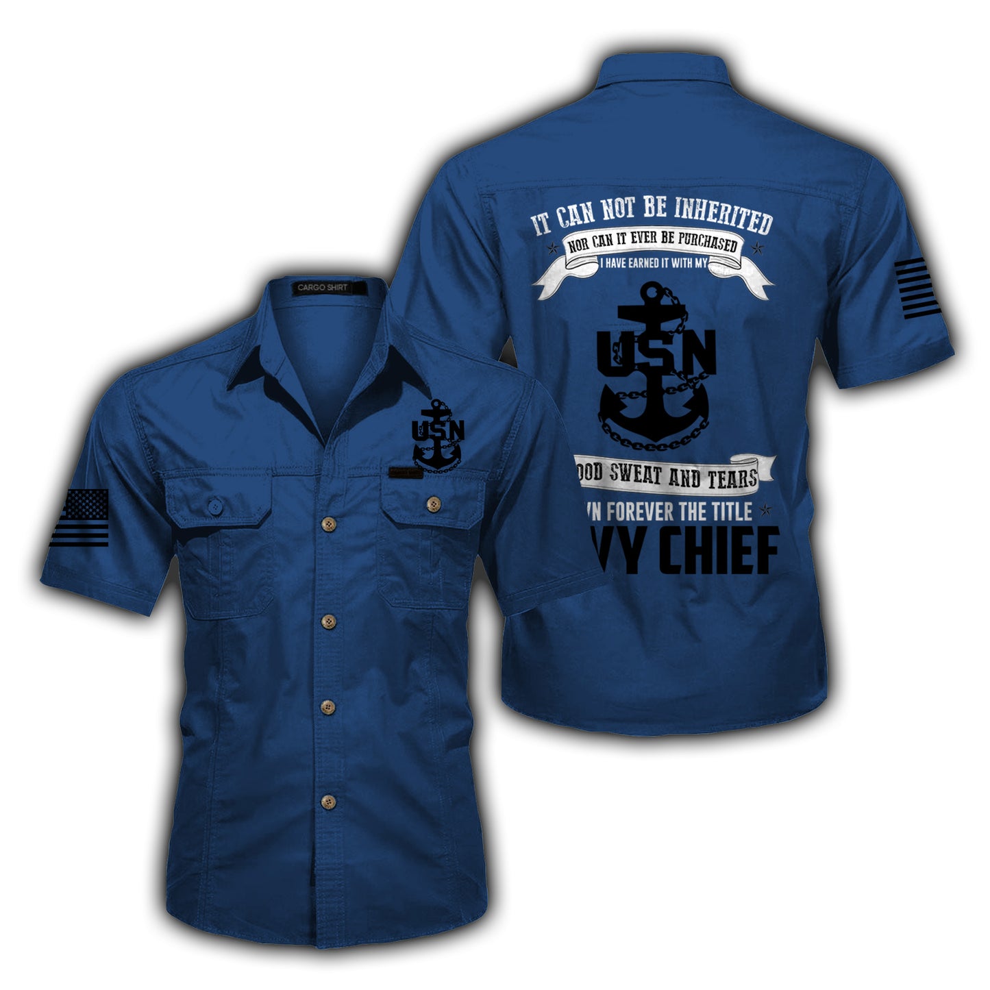 US Navy Chief Cotton cargo shirt