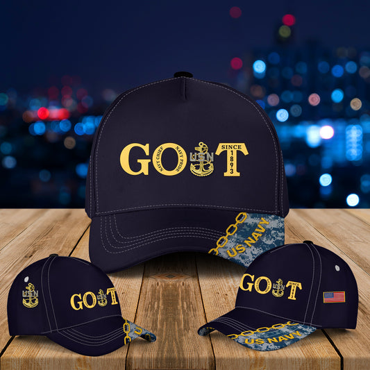 US Navy Chief GOAT Baseball Cap