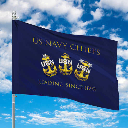 US Navy Chief House Flag