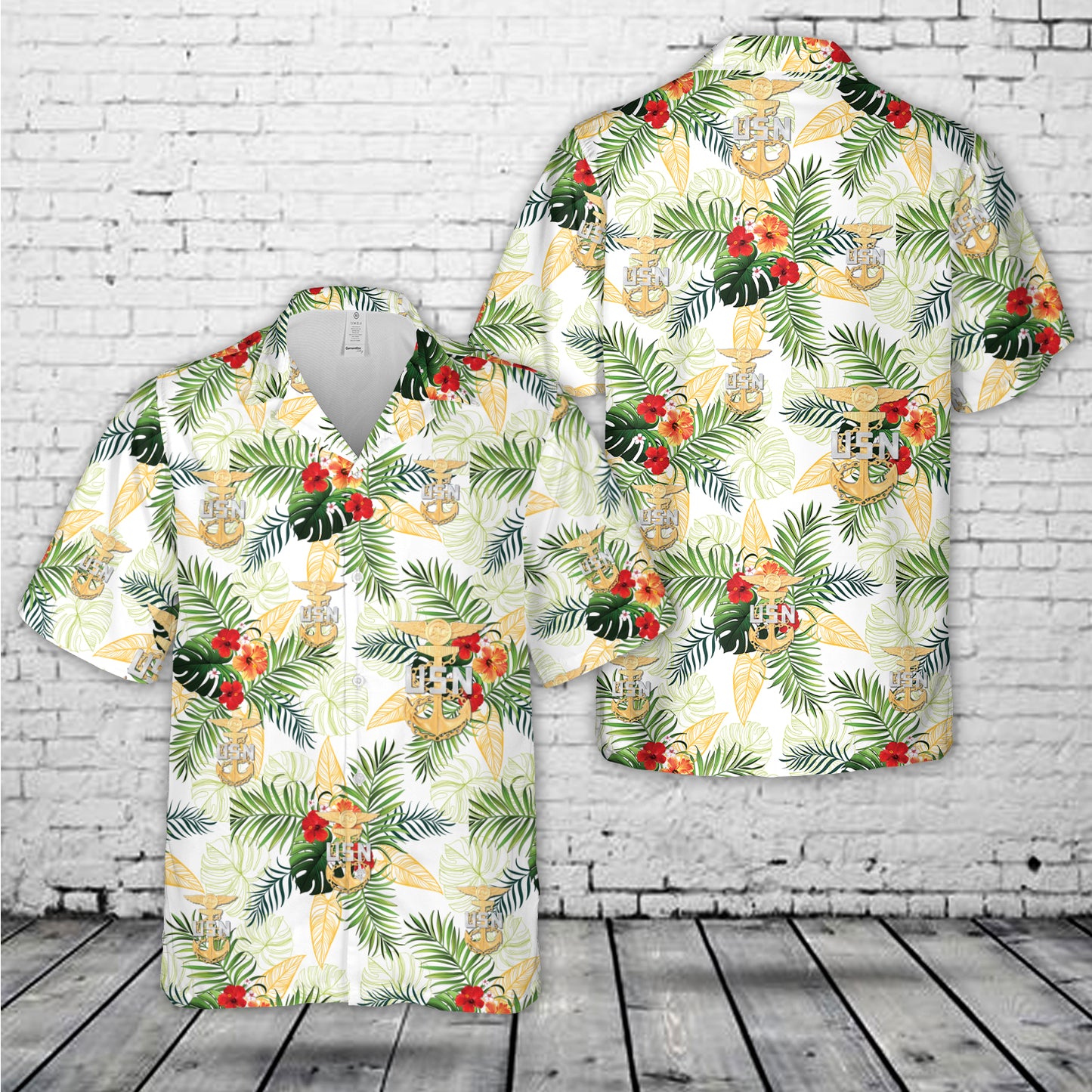 US Navy Chief Naval Aircrewman AW NAC Hawaiian Shirt