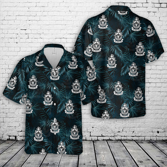 US Navy Chief chosen few goat skull anchor Hawaiian Shirt