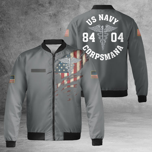 US Navy Corpsman 8404 AOP Bomber Jacket