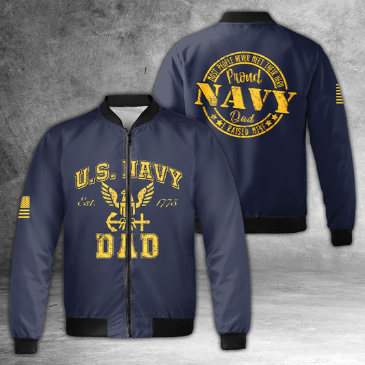 US Navy Dad Bomber Jacket