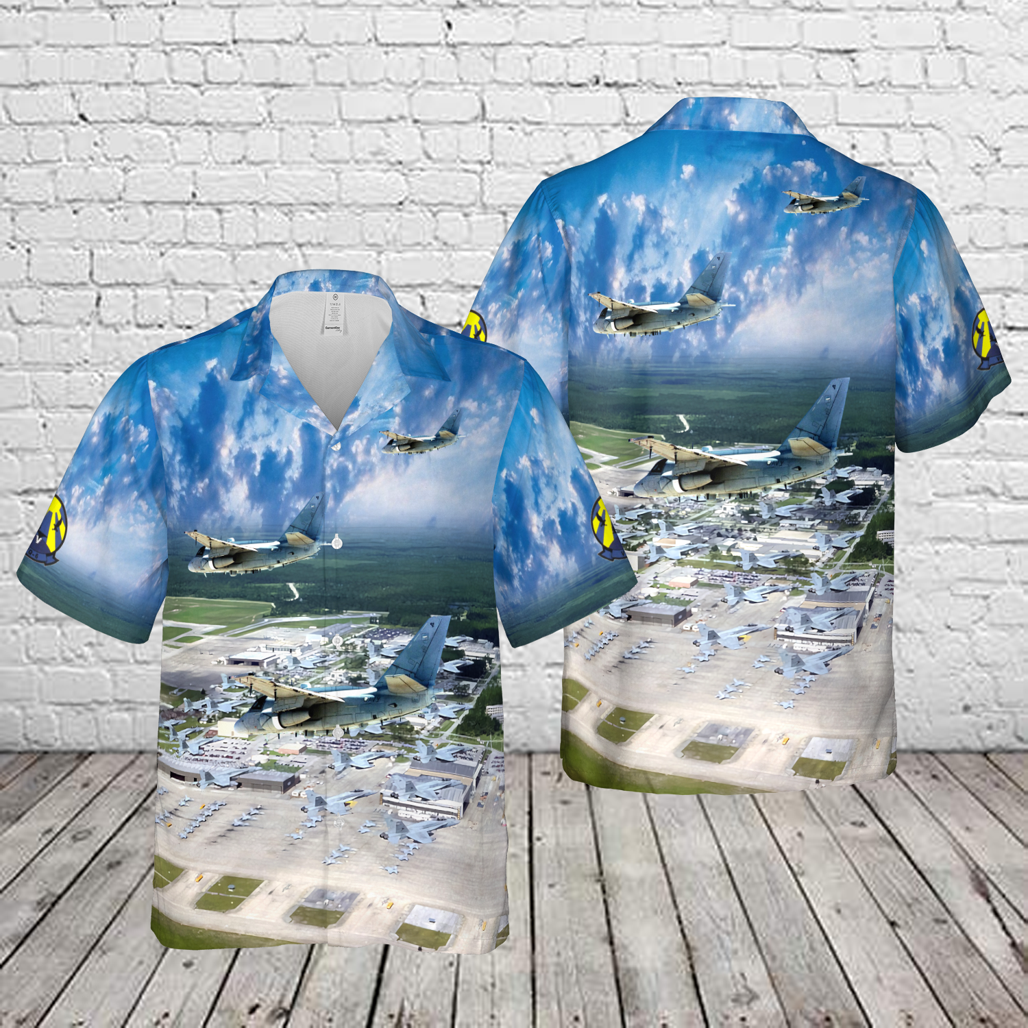 US Navy ES-3A Shadow VQ-6 Hawaiian Shirt